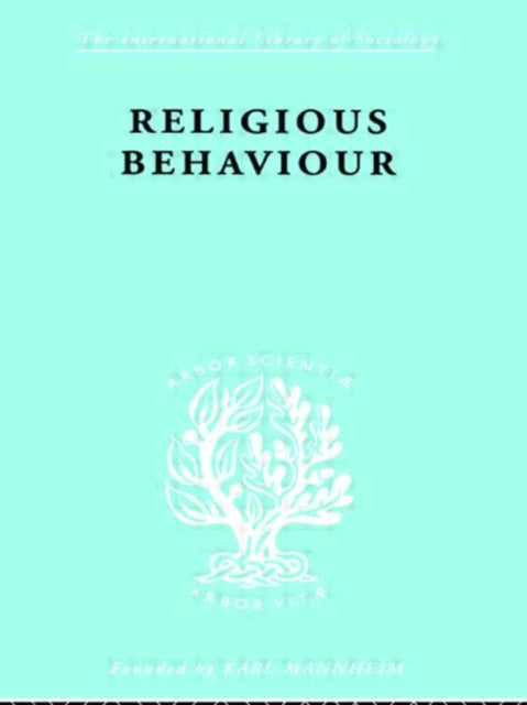 Book cover of: Religious Behaviour. By: Michael Argyle