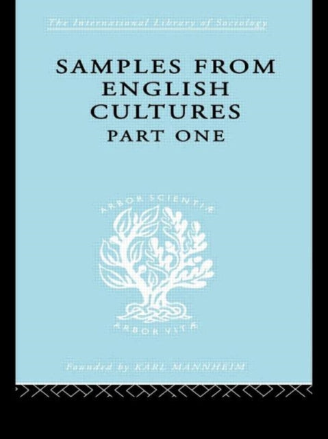 Book cover of: Samples from English Cultures. By: Josephine Klein