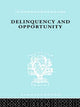 Book cover of: Delinquency and Opportunity. By: Richard Cloward