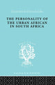 Book cover of: Personality of the Urban African in South Africa. By: C. de Ridder
