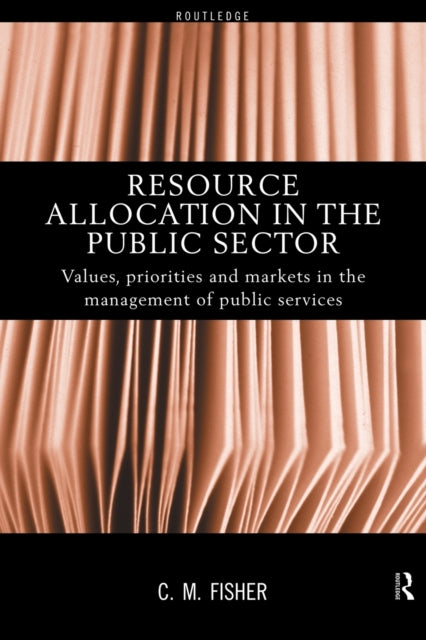 Book cover of: Resource Allocation in the Public Sector