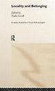 Book cover of: Locality and Belonging