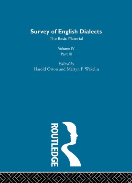 Book cover of: Survey Eng Dialects Vol4 Prt3