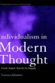 Book cover of: Individualism in Modern Thought