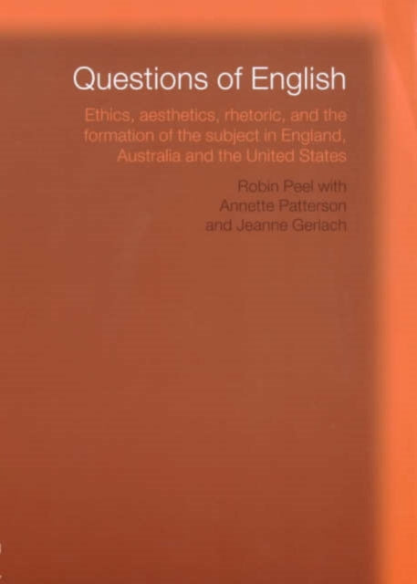 Book cover of: Questions of English. By: Jeanne Gerlach