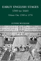 Book cover of: Early English Stages 1300-1576. By: Glynne Wickham