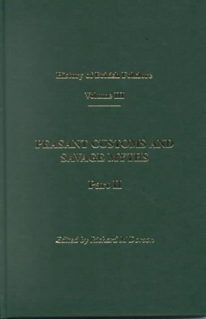 Book cover of: History of British Folklore. By: Richard Dorson