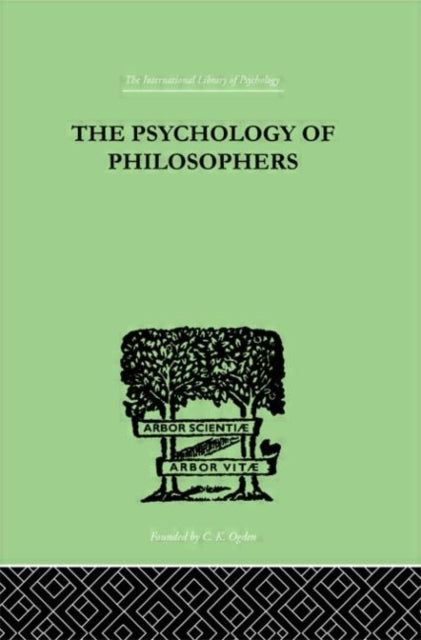Book cover of: Psychology Of Philosophers. By: ALEXA HERZBERG