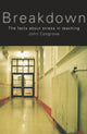 Book cover of: Breakdown. By: John Cosgrove