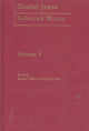 Book cover of: Daniel Jones, Selected Works: Volume V. By: Beverley Collins