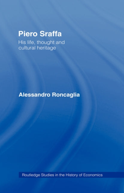 Book cover of: Piero Sraffa. By: Aless Roncaglia