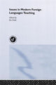 Book cover of: Issues in Modern Foreign Languages Teaching