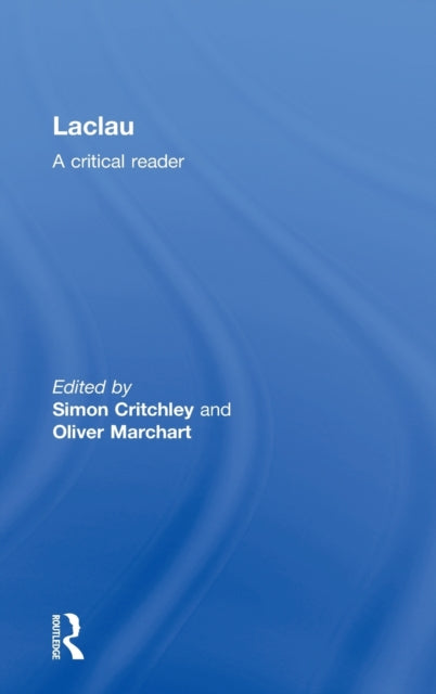 Book cover of: Laclau. By: S. Critchley