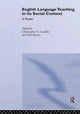 Book cover of: English Language Teaching in Its Social Context. By: C. Candlin