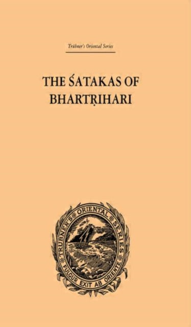 Book cover of: Satakas of Bhartrihari. By: Biscoe Wortham