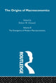 Book cover of: Origins of Macroeconomics. By: Robert Dimand