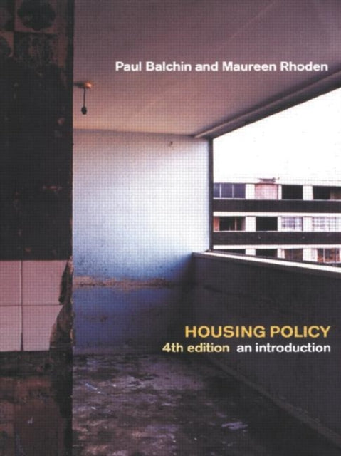 Book cover of: Housing Policy In The United States. By: Alex F. Schwartz