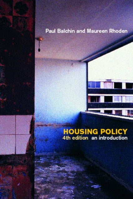 Book cover of: Housing Policy. By: Paul Balchin
