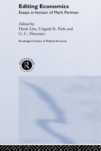 Book cover of: Editing Economics. By: Hank Lim