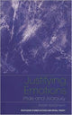 Book cover of: Justifying Emotions. By: Kr Kristjansson