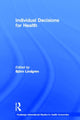 Book cover of: Individual Decisions for Health. By: Bjorn Lindgren