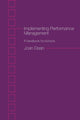 Book cover of: Implementing Performance Management. By: Joan Dean
