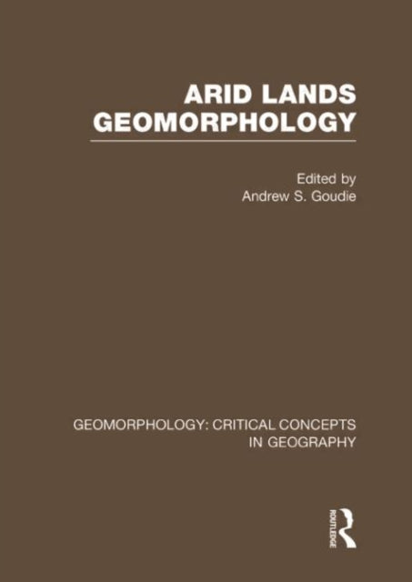 Book cover of: Arid Land Geom: Geom Crit Conc. By: David Evans