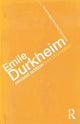 Book cover of: Emile Durkheim. By: Prof K Thompson