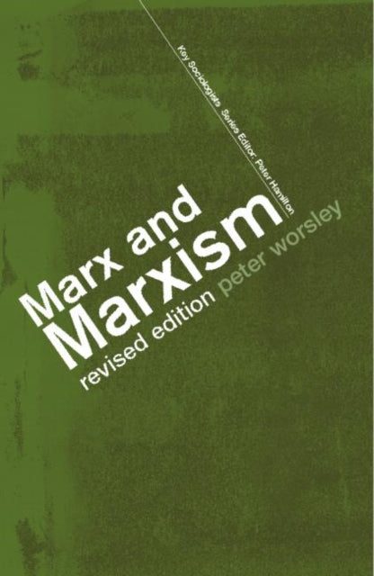 Book cover of: Marx and Marxism. By: Peter Worsley