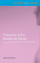 Book cover of: Theorists of the Modernist Novel. By: Debora Parsons