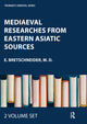 Book cover of: Mediev Res East Asia 2v Set. By: Bretschneider