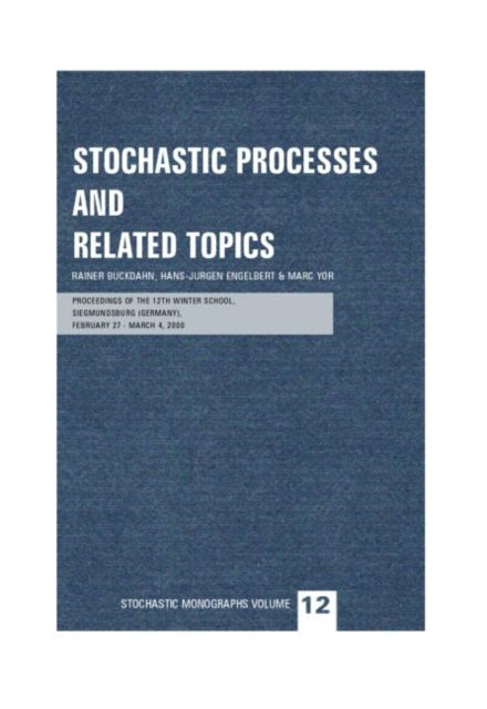 Book cover of: Stochastic Processes and Related Topics