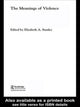 Book cover of: Meanings of Violence