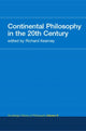 Book cover of: Continental Philosophy in the 20th Century. By: R. Kearney