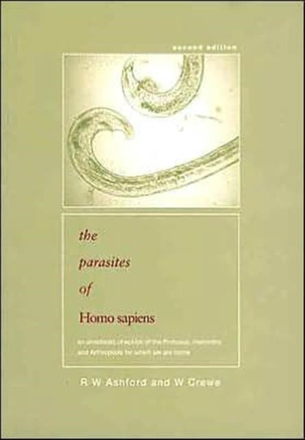 Book cover of: Parasites of Homo sapiens. By: Richard Ashford