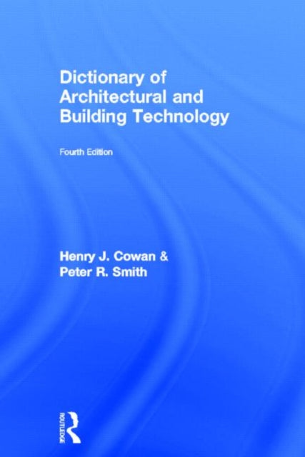 Book cover of: Dictionary of Architectural and Building Technology