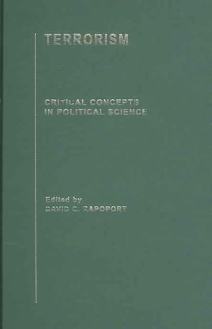 Book cover of: Terrorism. By: David Rapoport