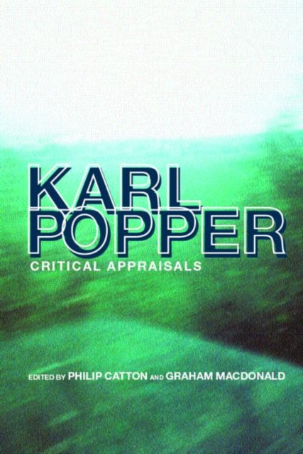 Book cover of: Karl Popper. By: Philip Catton