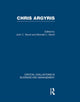 Book cover of: Chris Argyris. By: John  C. Wood: