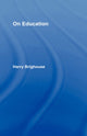 Book cover of: On Education