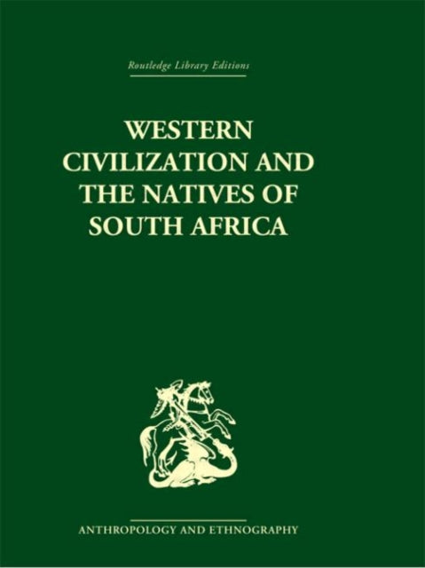 Book cover of: Western Civilization in Southern Africa. By: Isaac Schapera