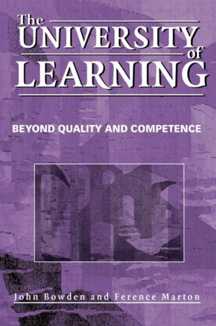 Book cover of: University of Learning. By: John Bowden