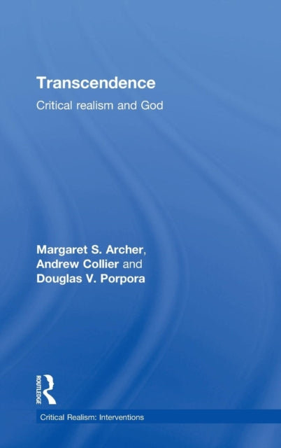 Book cover of: Transcendence. By: Margaret S. Archer