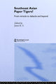 Book cover of: Southeast Asian Paper Tigers. By: K. S. Jomo