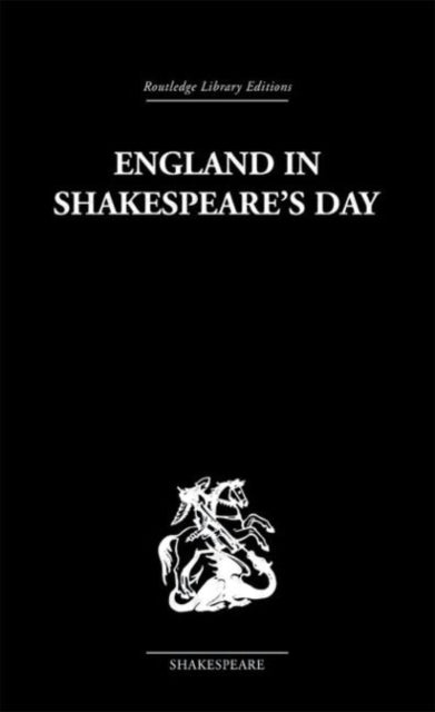 Book cover of: England in Shakespeare's Day. By: G. B. Harrison