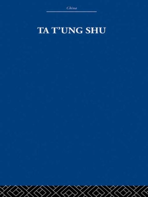 Book cover of: Ta t'ung Shu. By: Wei-Wen Yu