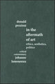 Book cover of: In the Aftermath of Art