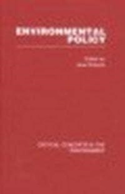 Book cover of: Environmental Policy. By: James Roberts