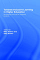 Book cover of: Towards Inclusive Learning in Higher Education. By: MIke Adams