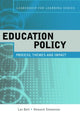 Book cover of: Education Policy. By: H. Stevenson